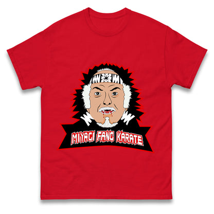 Miyagi Fang Karate Cobra Kai t shirts