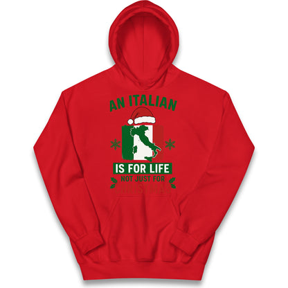 Italian Christmas Kids Hoodie