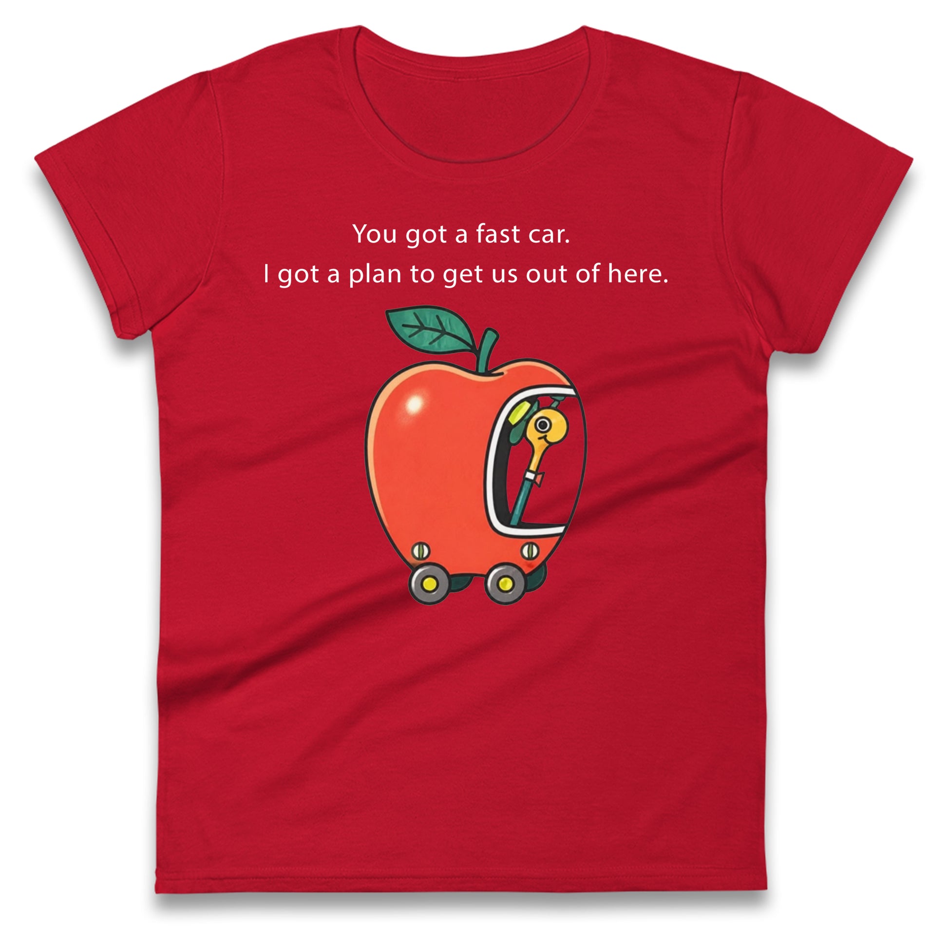 Fast Car Ladies T Shirt
