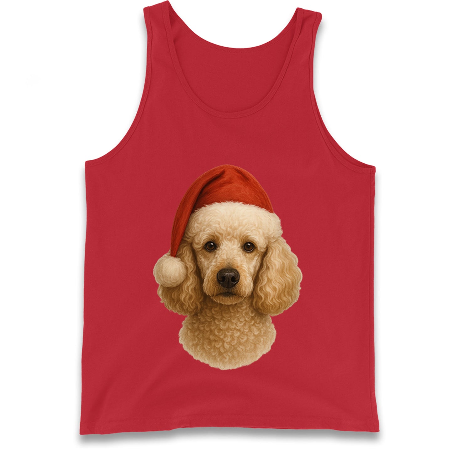 Poodle Face Tank Top