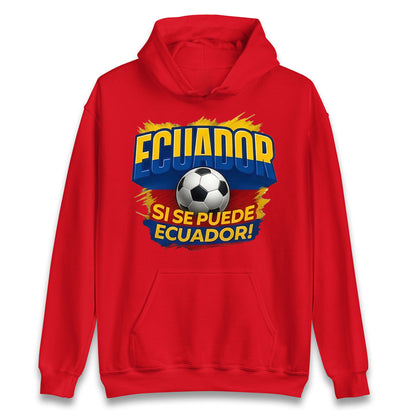 Ecuador Retro World Cup Hoodie