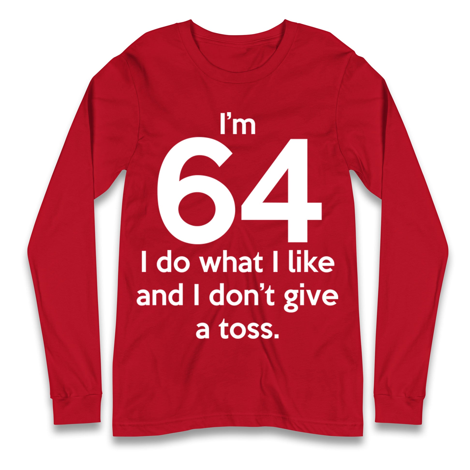 64th Birthday Longsleeve T Shirt