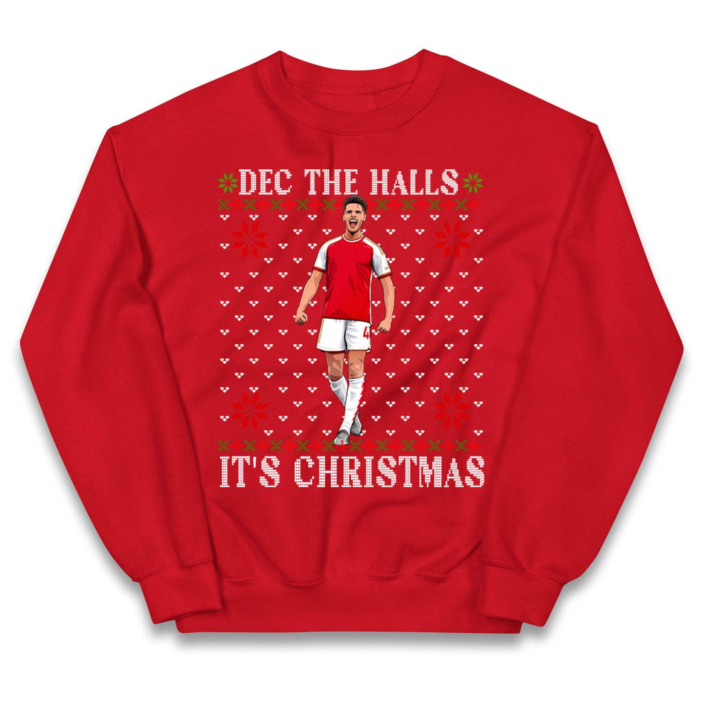 declan rice christmas jumper
