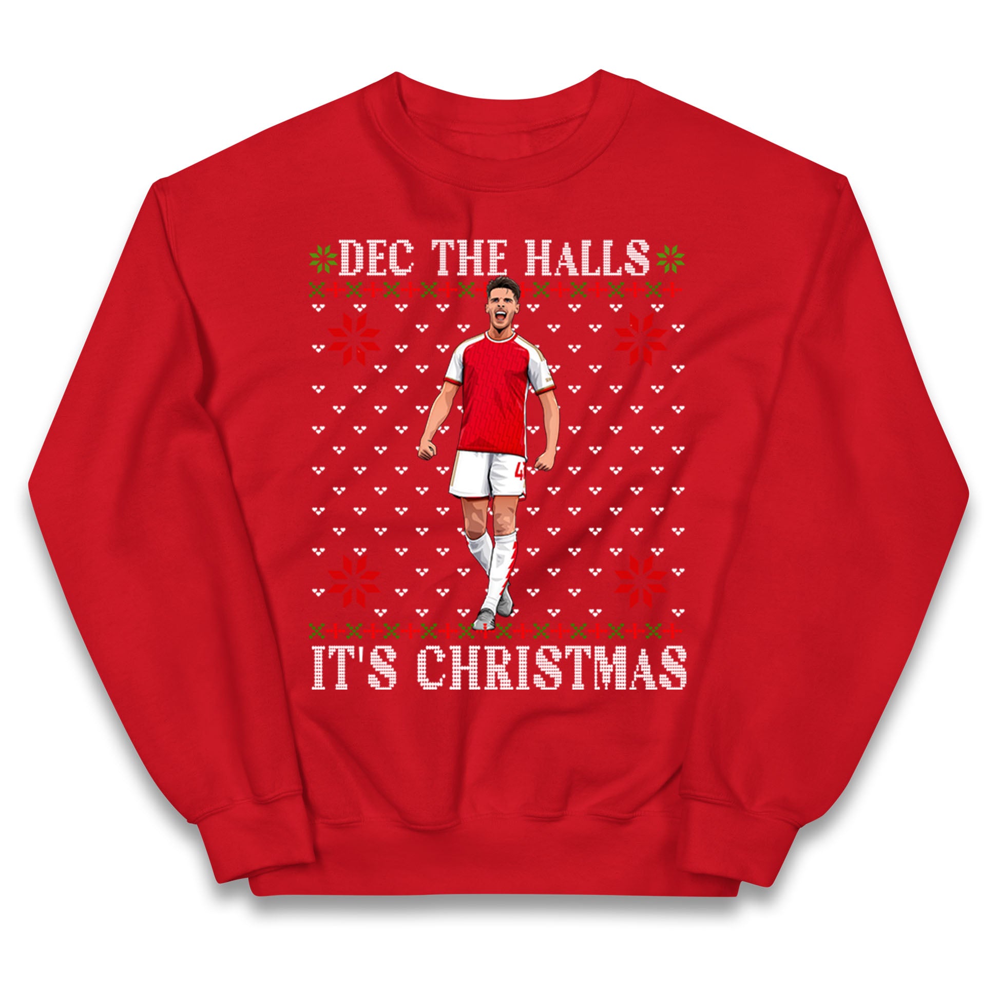 declan rice christmas jumper