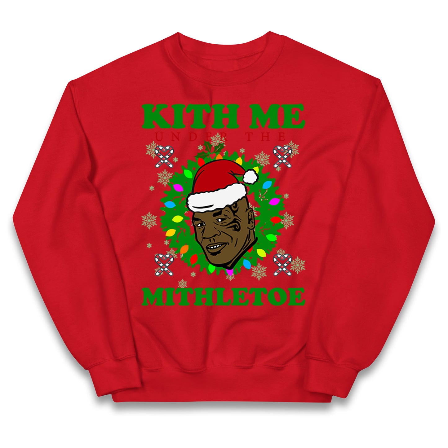 Mike Tyson Funny Christmas Jumper