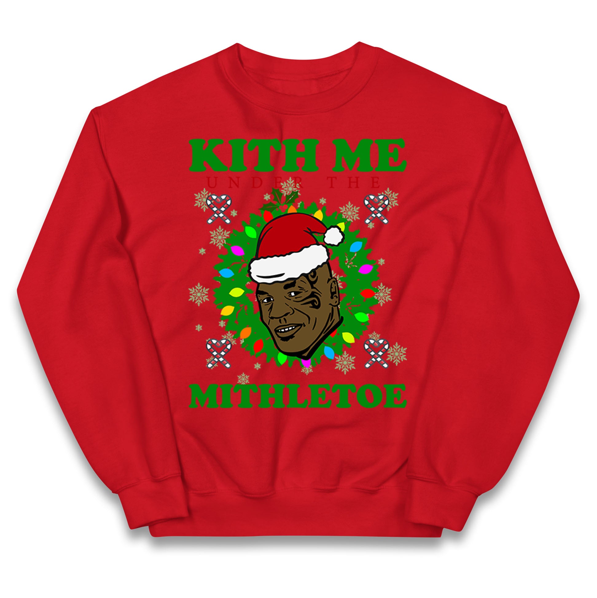 Mike Tyson Funny Christmas Jumper