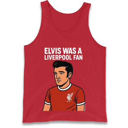 Elvis Presley Liverpool Football Tank Top