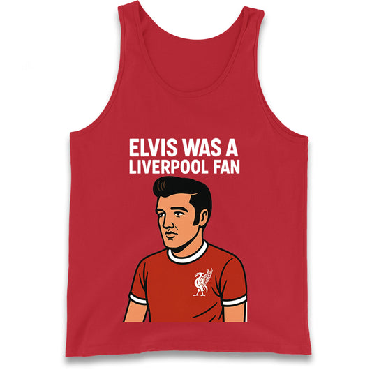 Elvis Presley Liverpool Football Tank Top