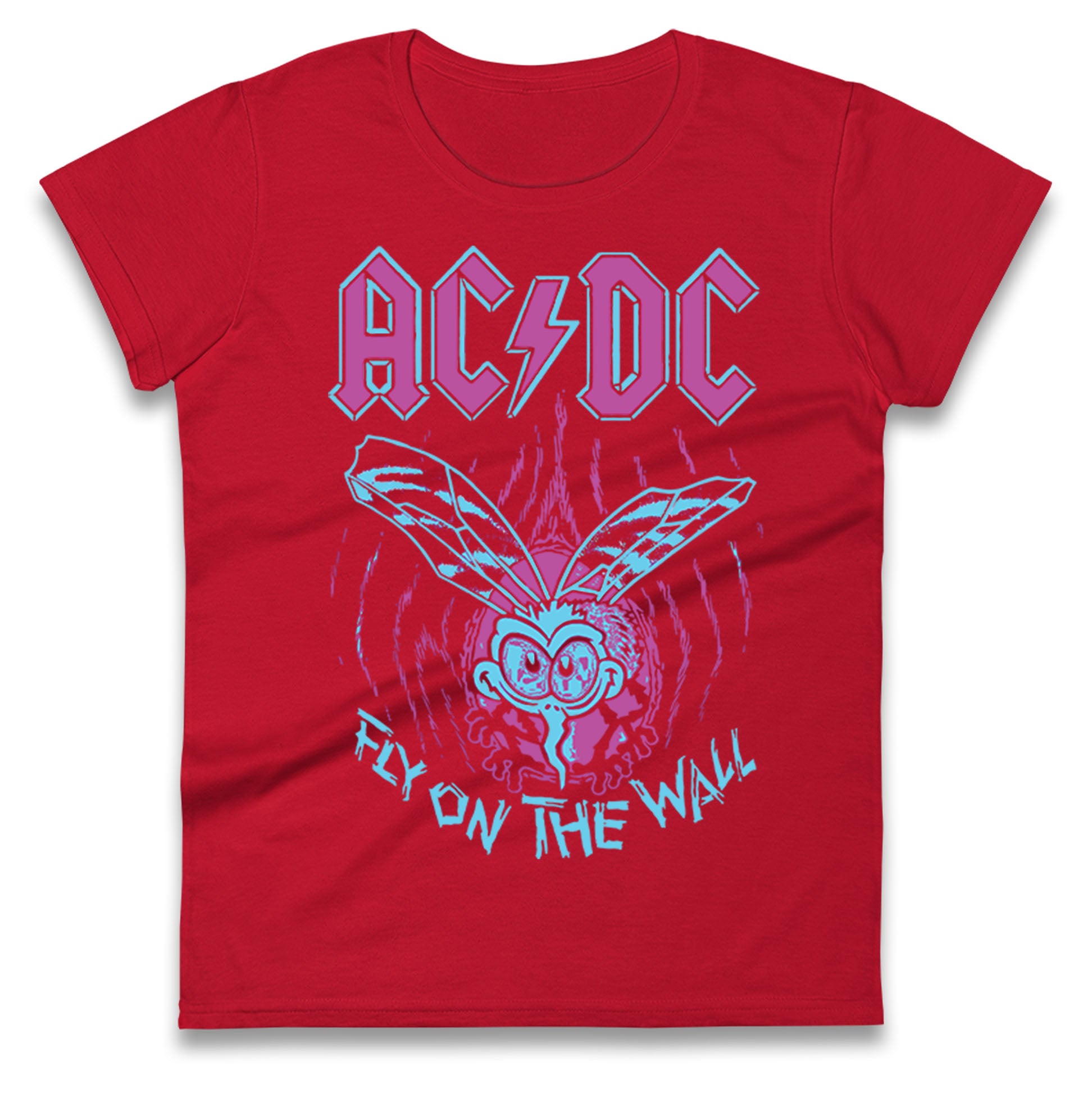 ACDC Blow Up Your Video Band Ladies T Shirt 
