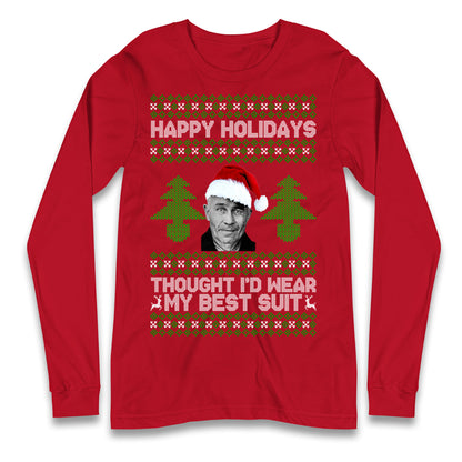 Ed Gein Christmas Longsleeve T Shirt