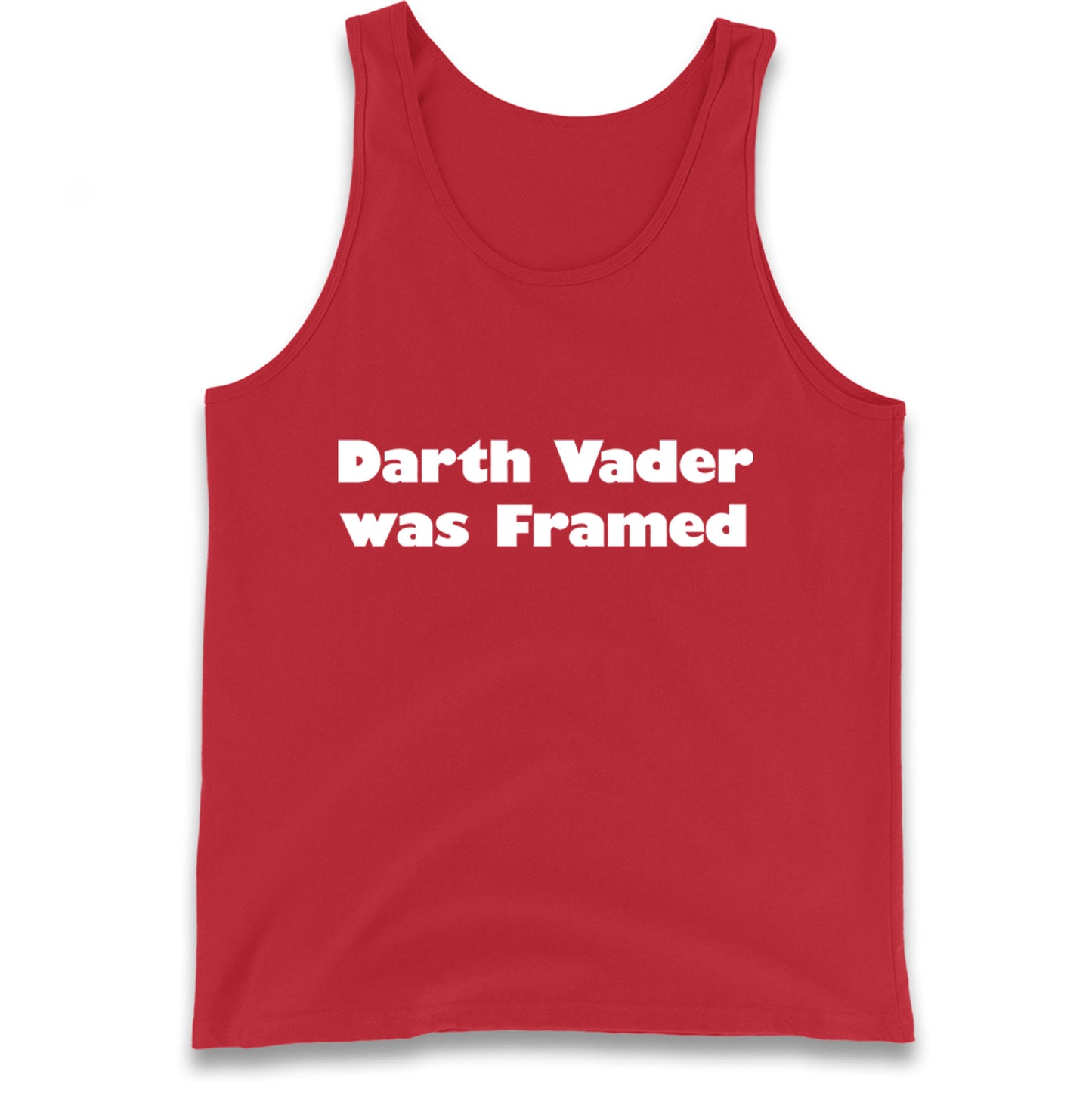 Darth Vader Was Framed 2004 Tank Top