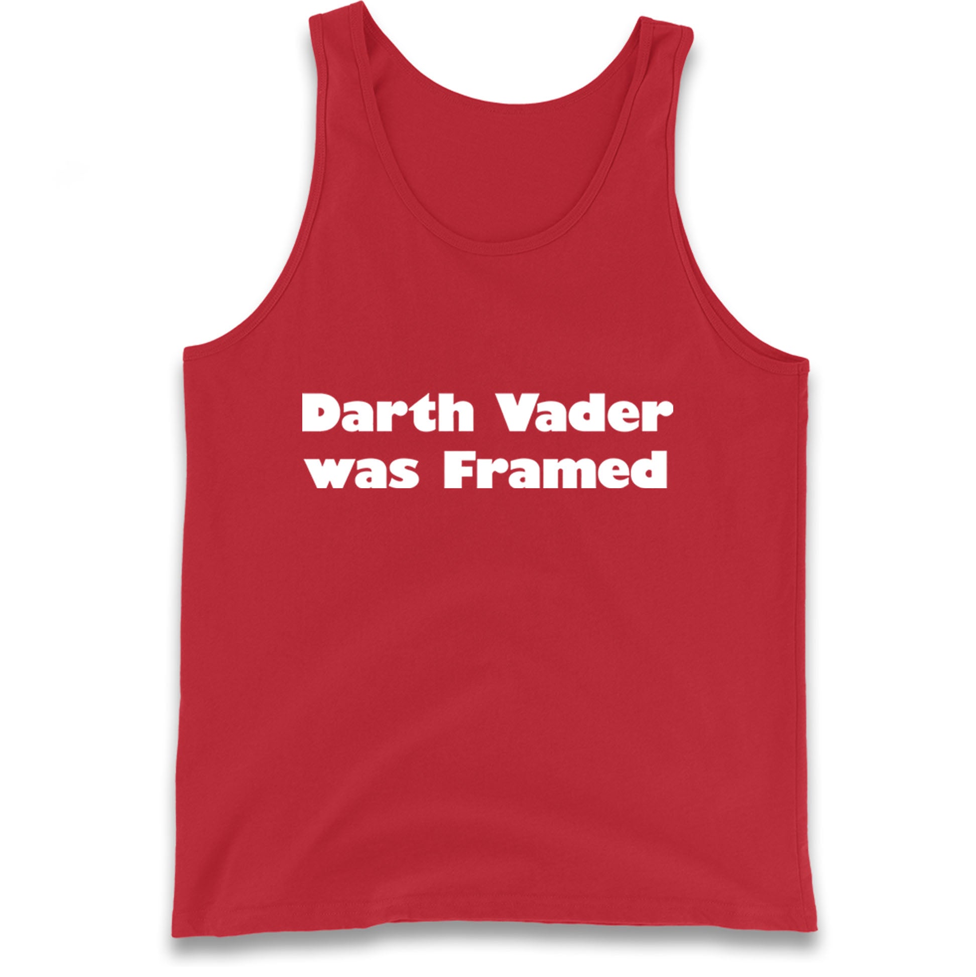 Darth Vader Was Framed 2004 Tank Top
