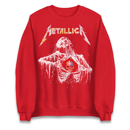 Metallica USA Skull Jumper