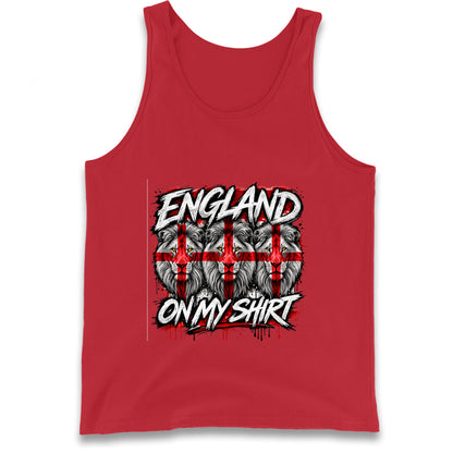 England 3 Lions World Cup 2026 Tank Top