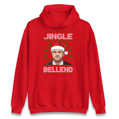 Tommy Robinson Jingle Bell Hoodie 