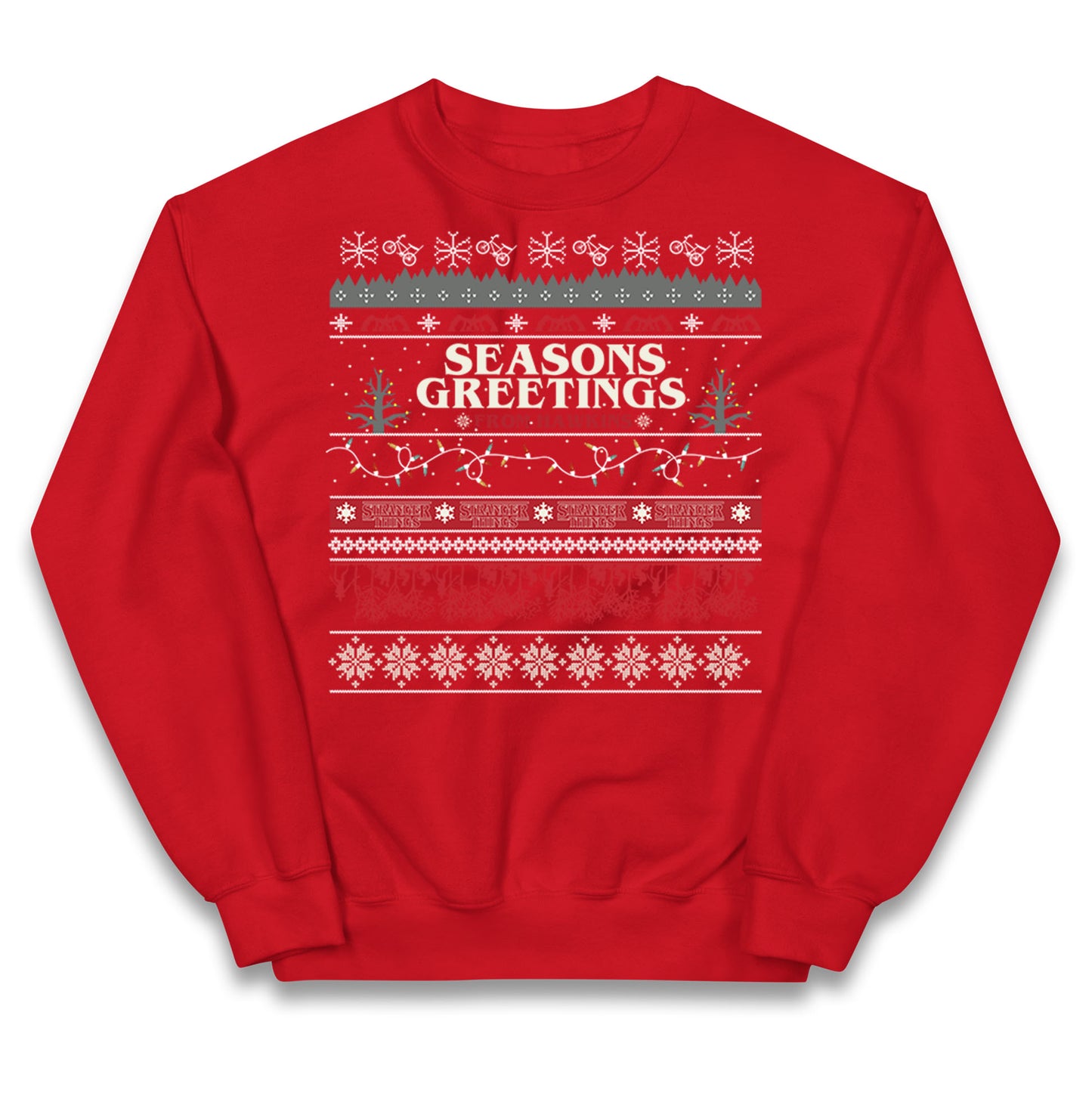Stranger Things Trailer Kids Jumper