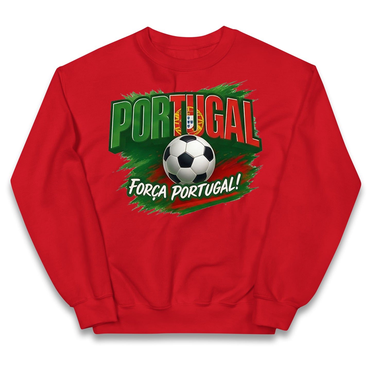 Portugal Retro World Cup Kids Jumper 