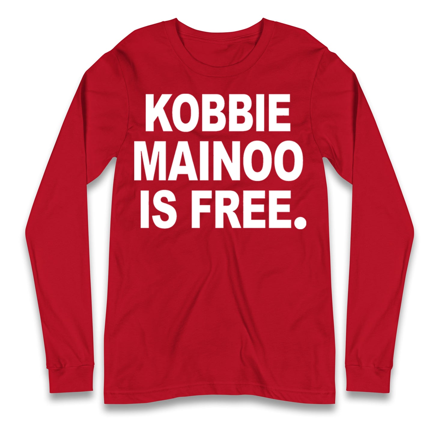 Kobbie Mainoo Manchester United Longsleeve T Shirt 