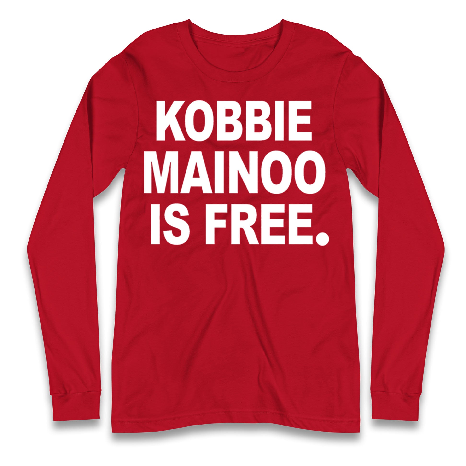 Kobbie Mainoo Manchester United Longsleeve T Shirt 