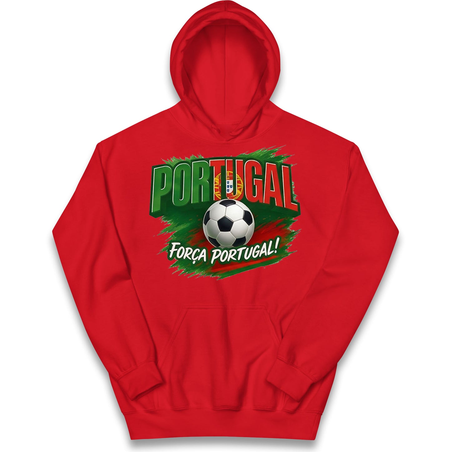 Portugal Retro World Cup Kids Hoodie