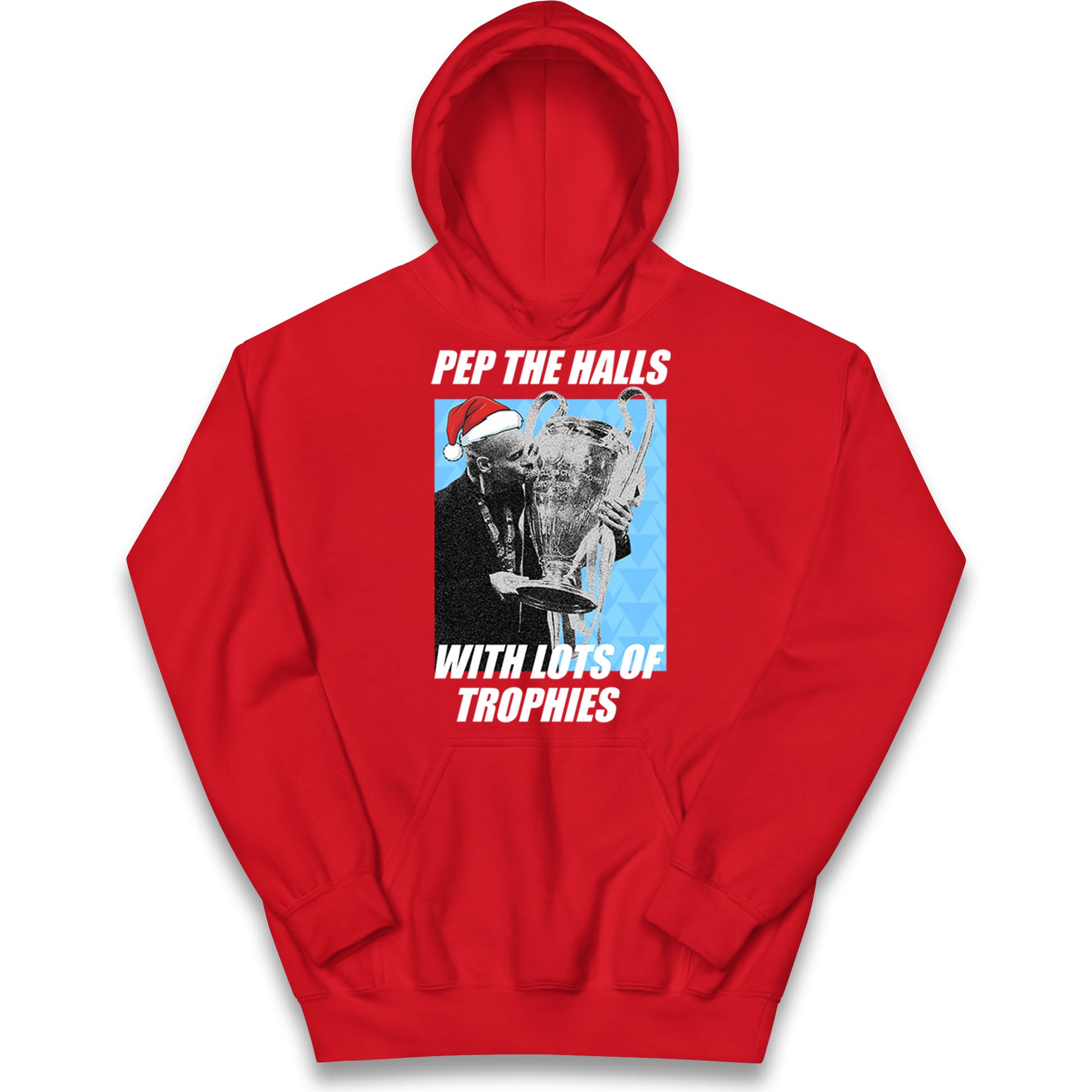 Pep Guardiola Christmas Kids Hoodie