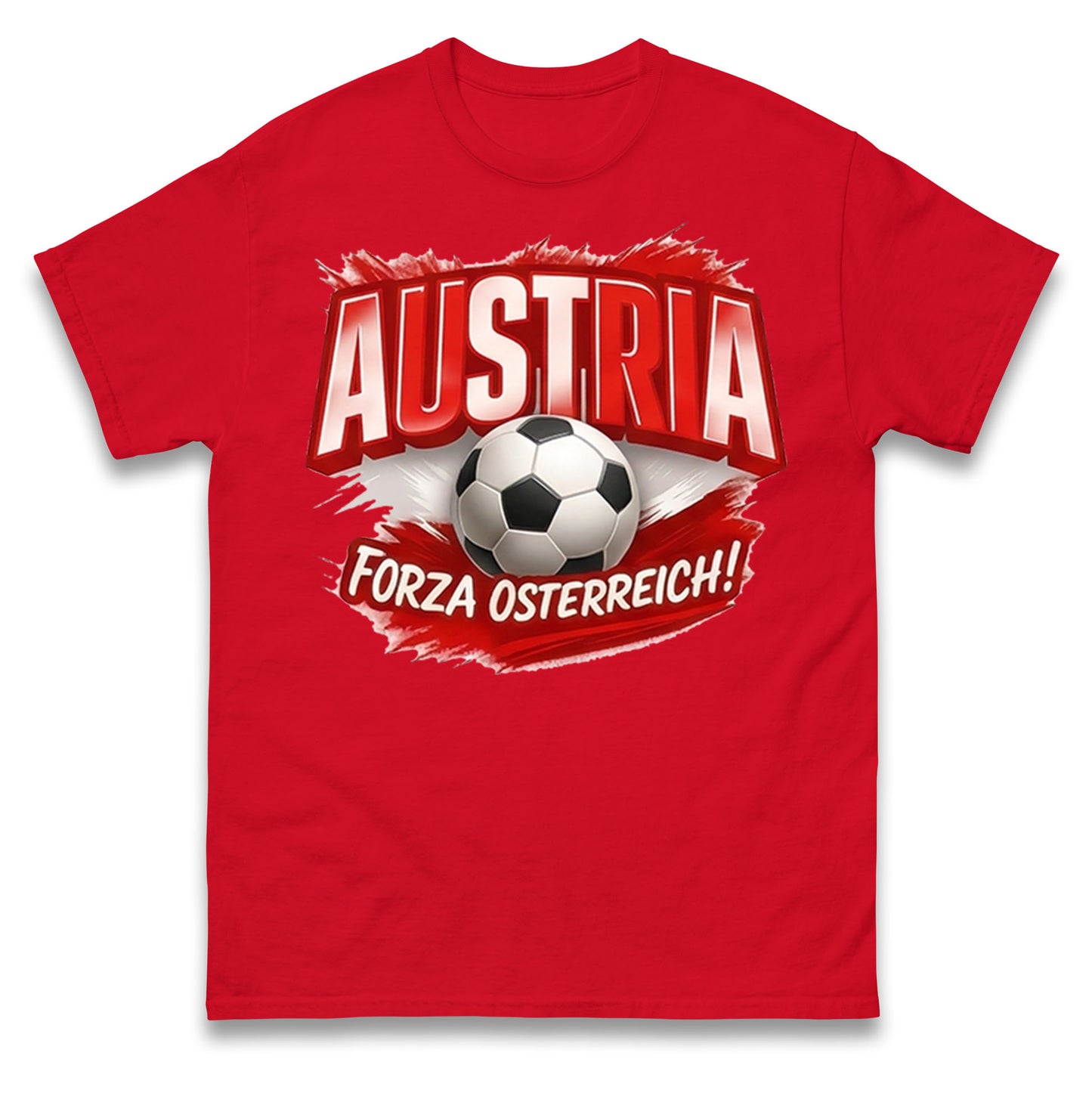 Austria Retro World Cup T Shirt