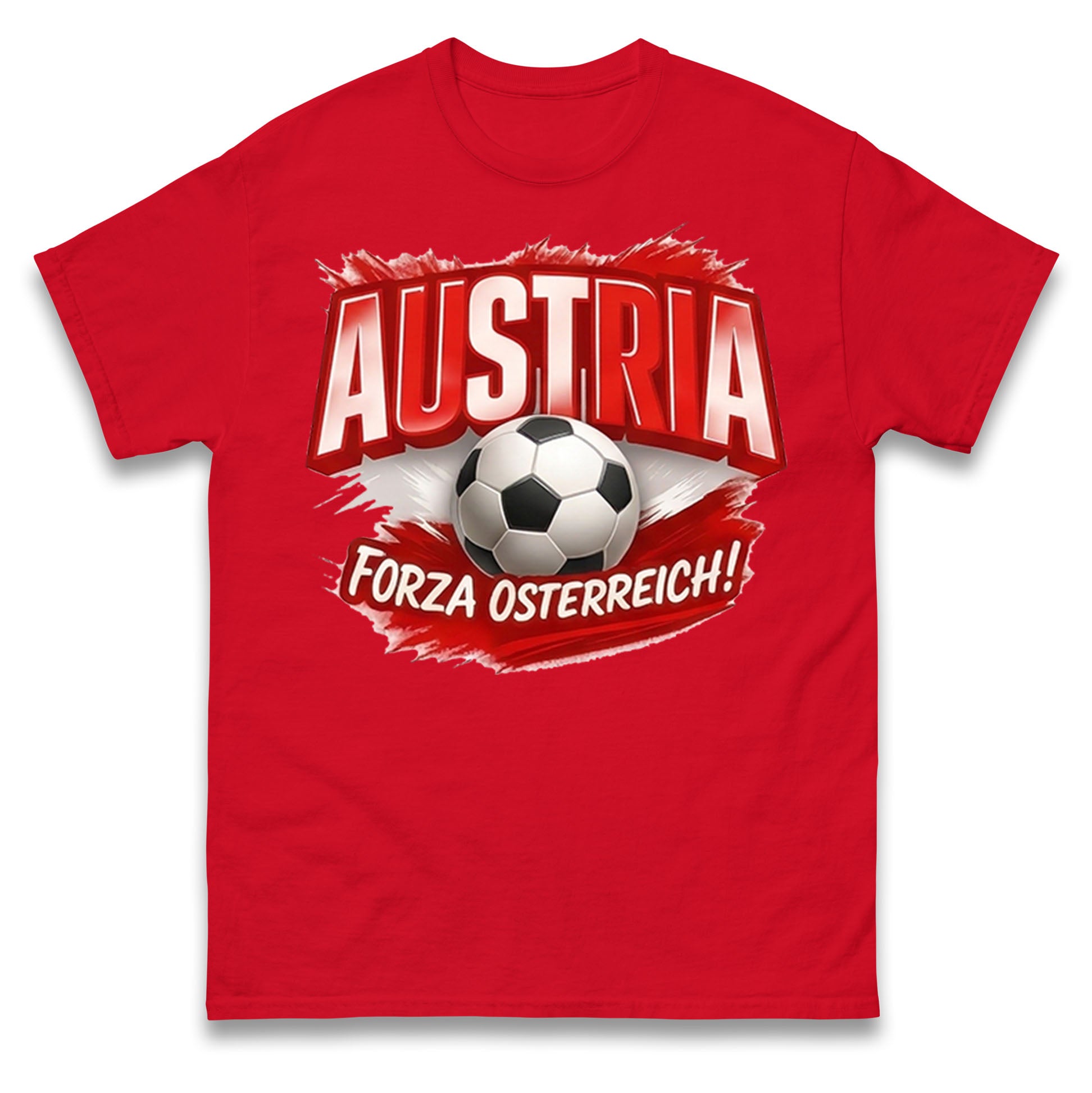Austria Retro World Cup T Shirt