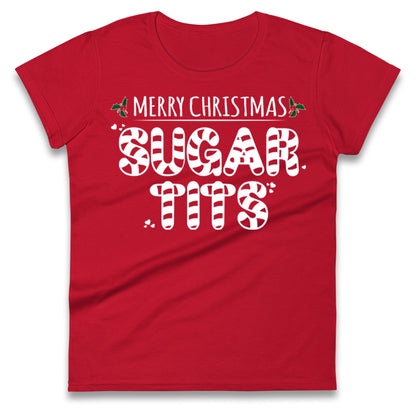 Sugar Tits Ladies T Shirt