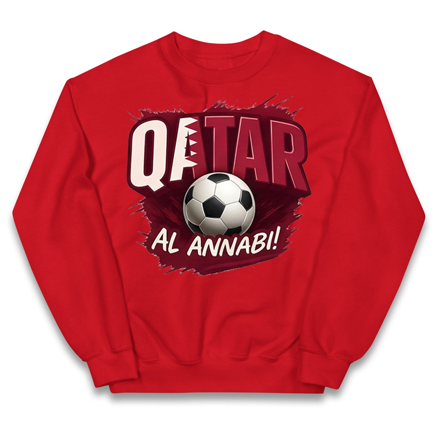 Qatar Retro World Cup Kids Jumper