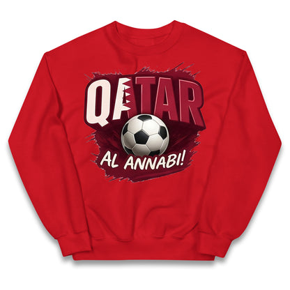 Qatar Retro World Cup Kids Jumper
