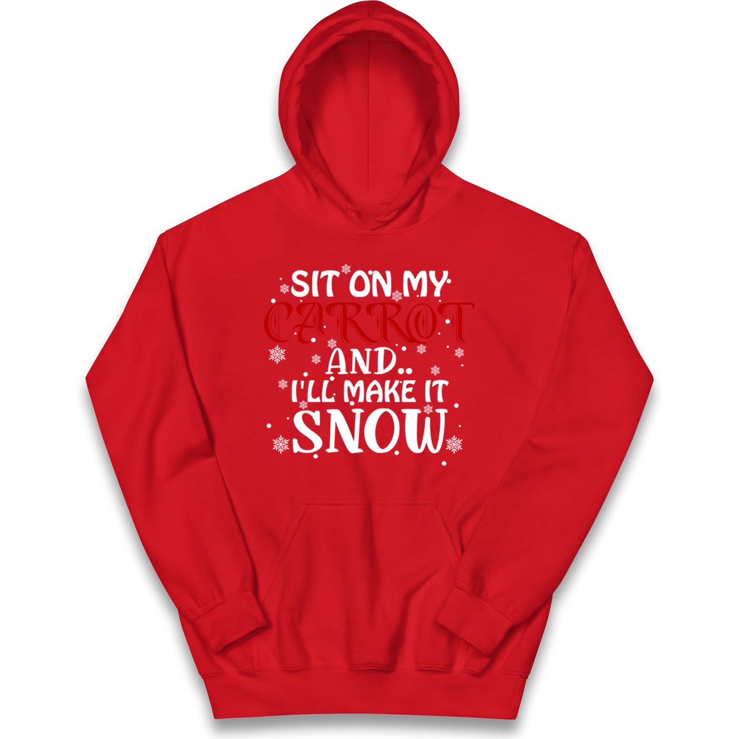Rude Christmas Kids Hoodie