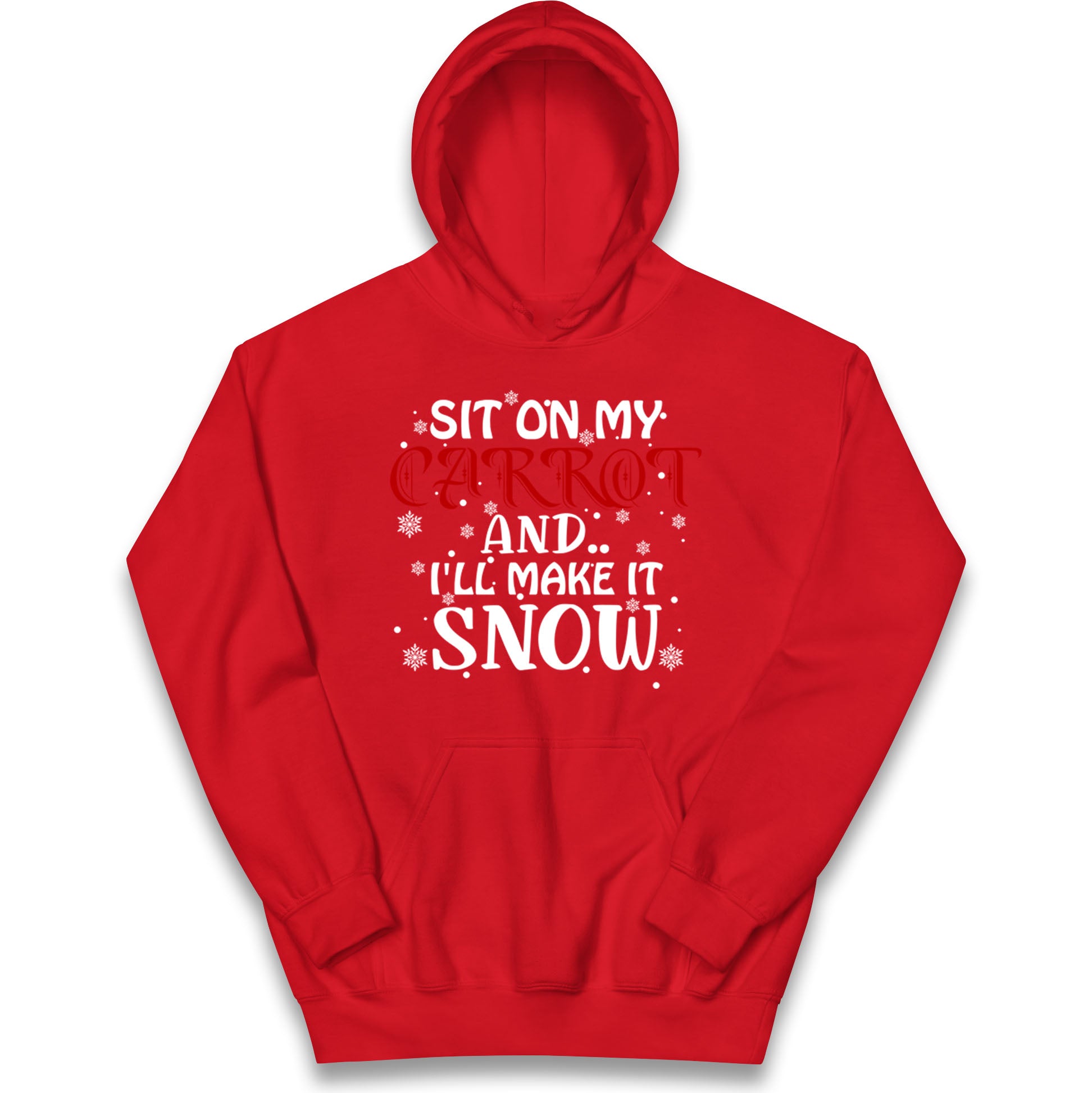 Rude Christmas Kids Hoodie