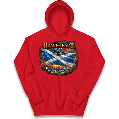 Braveheart 30th Anniversary Kids Hoodie