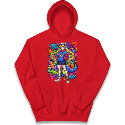 Moon Prism Power Kids Hoodie