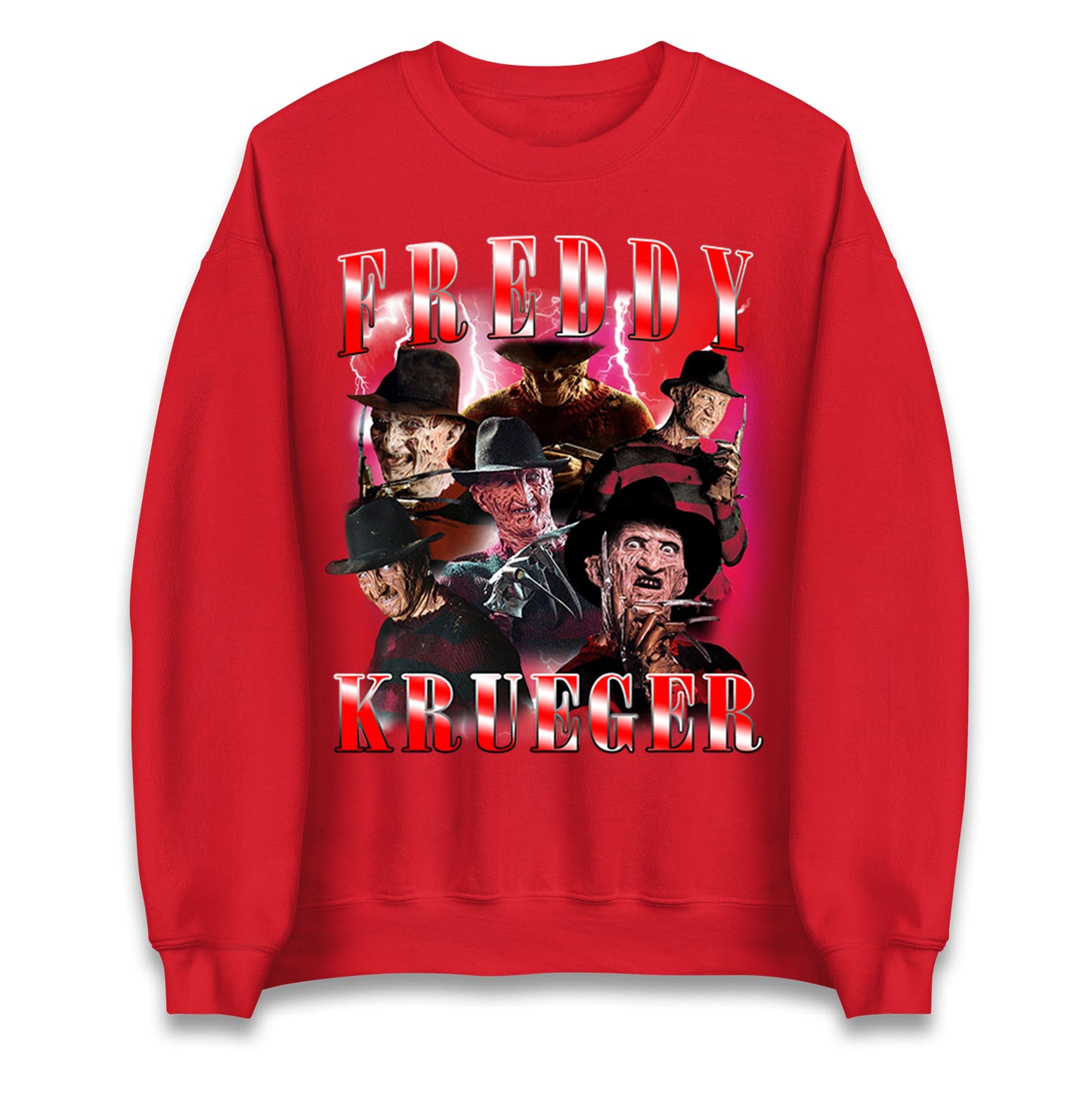 Freddy Krueger Scary Halloween Bootleg Unisex Sweatshirt