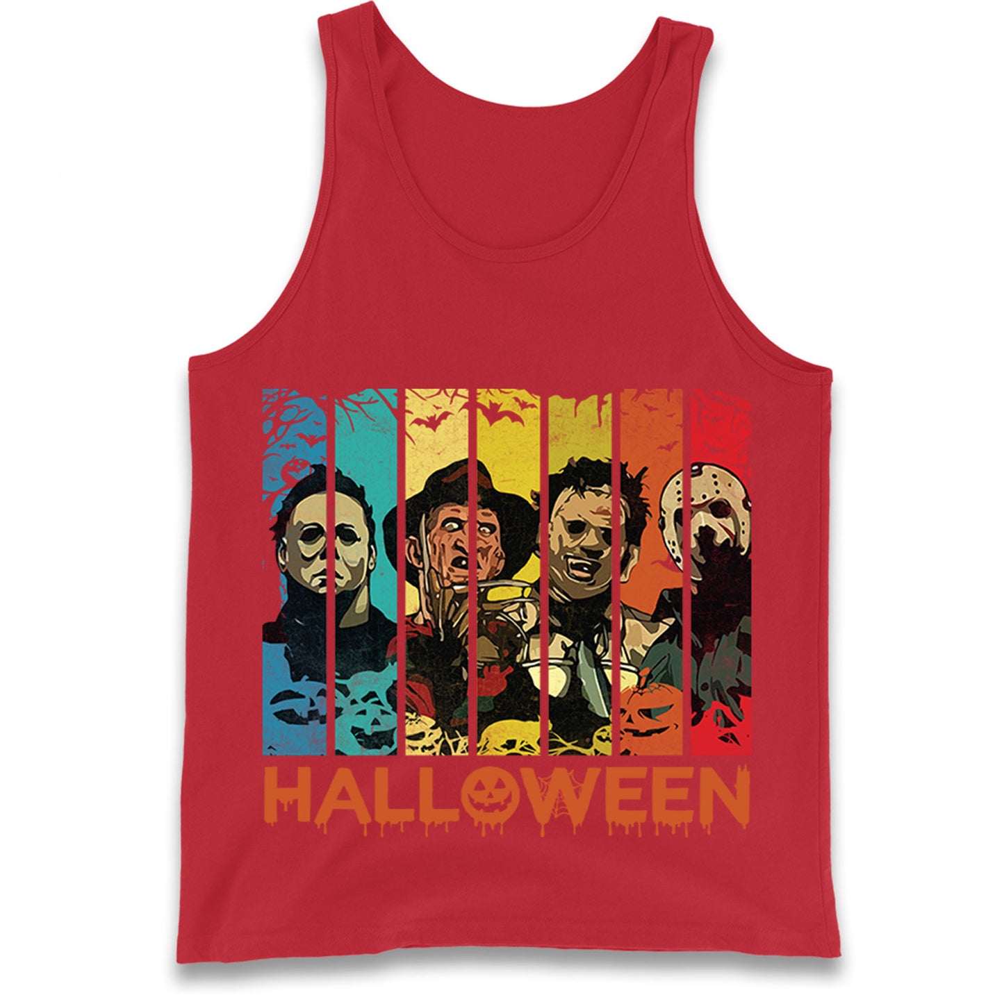 Vintage Villains Halloween Tank Top
