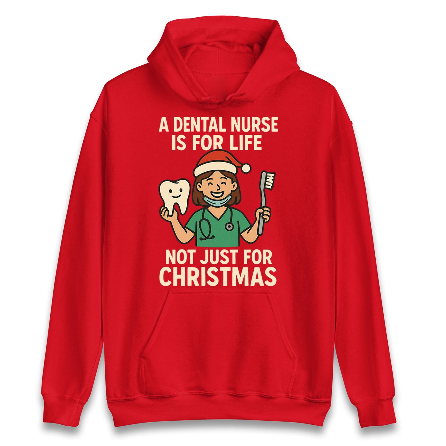 Dental Nurse Christmas Hoodie