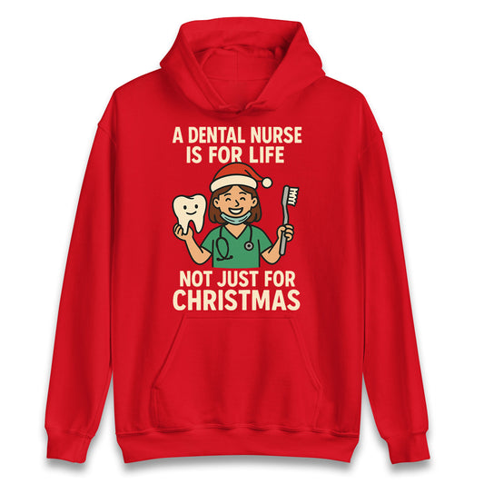 Dental Nurse Christmas Hoodie