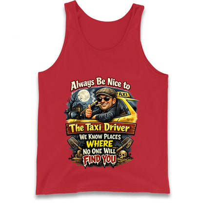 Taxi Driver Tank Top