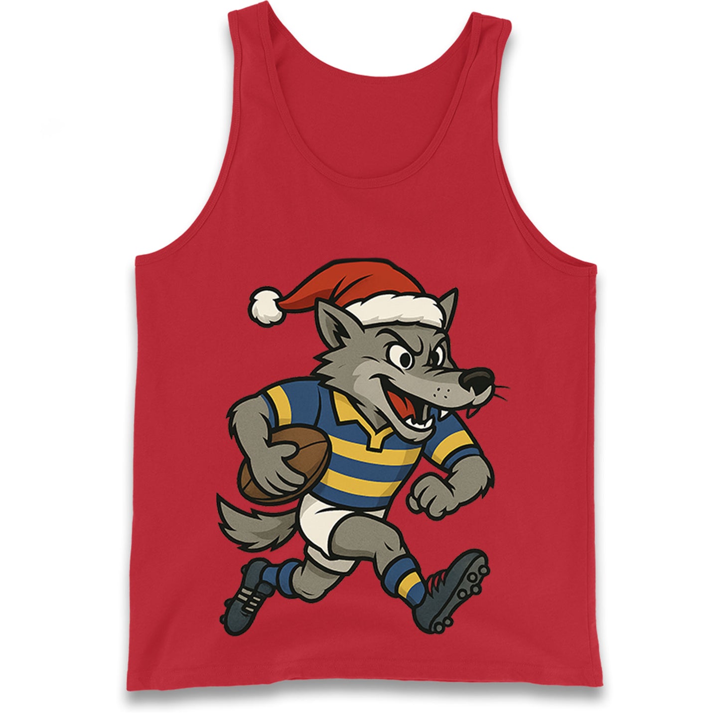 Warrington Wolves Christmas Tank Top