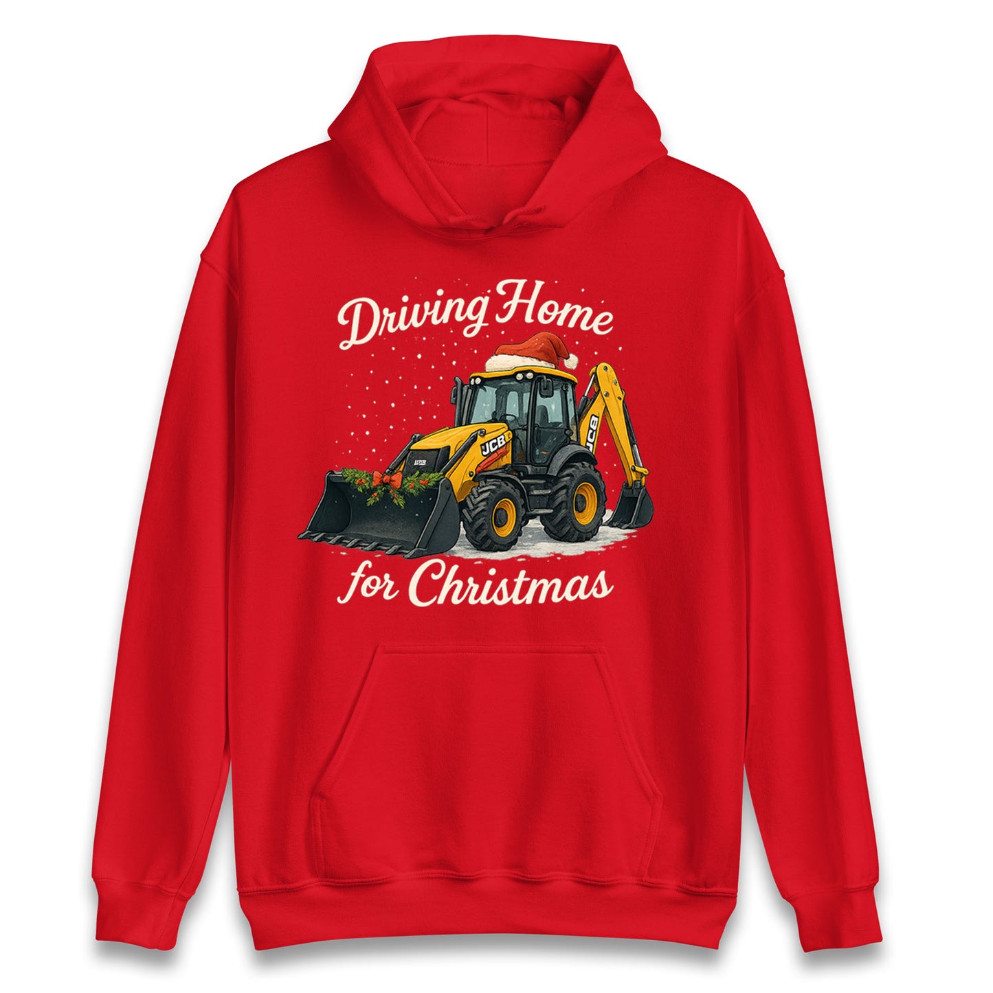 JCB Christmas Hoodie