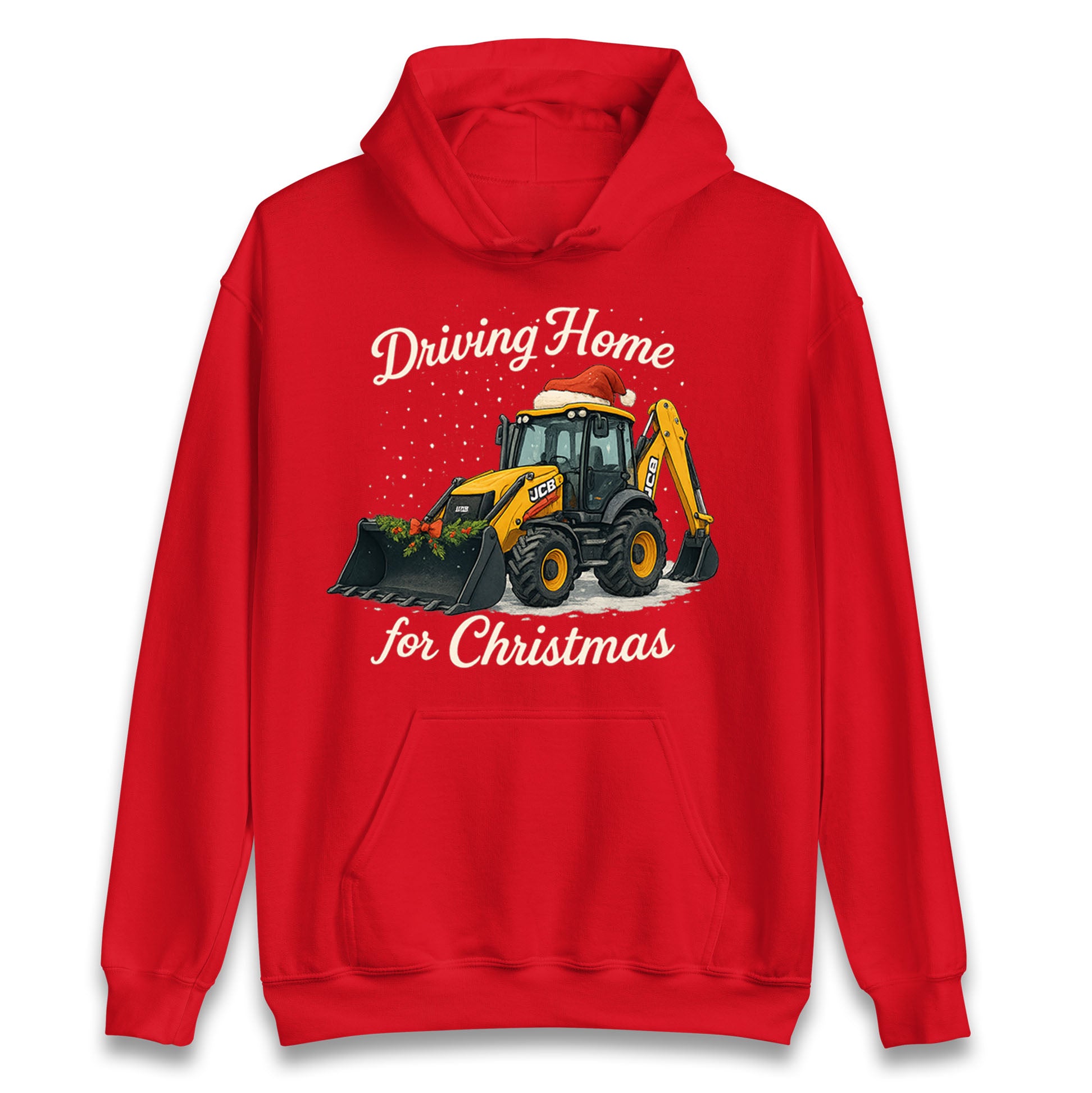 JCB Christmas Hoodie
