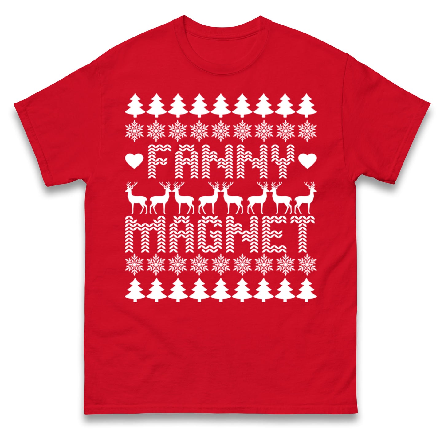 Fanny Magnet Christmas T Shirt