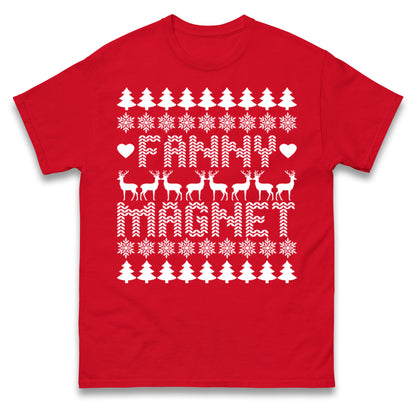 Fanny Magnet Christmas T Shirt