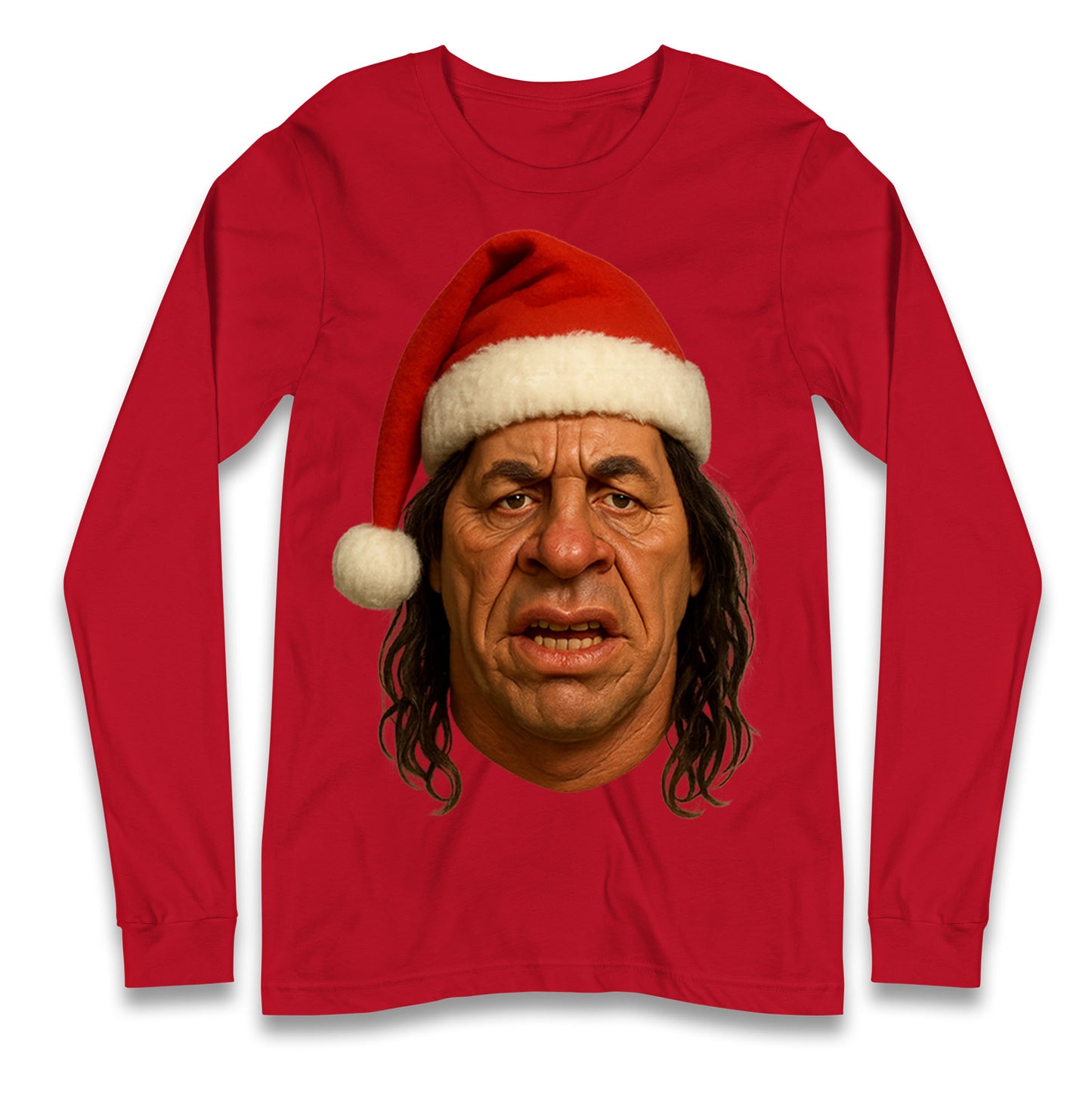 Bret Hart Christmas Longsleeve T Shirt