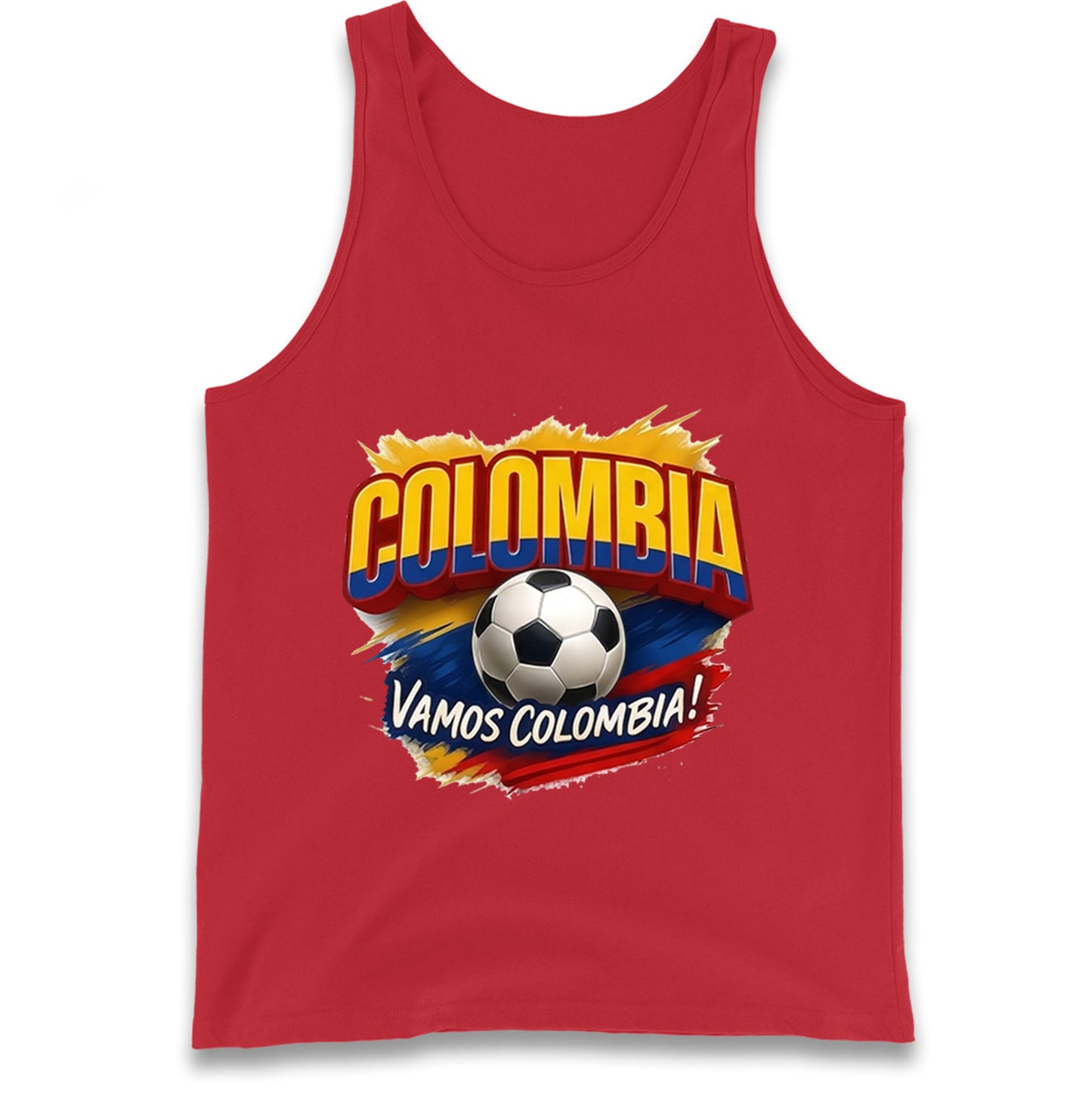 Colombia Retro World Cup Tank Top