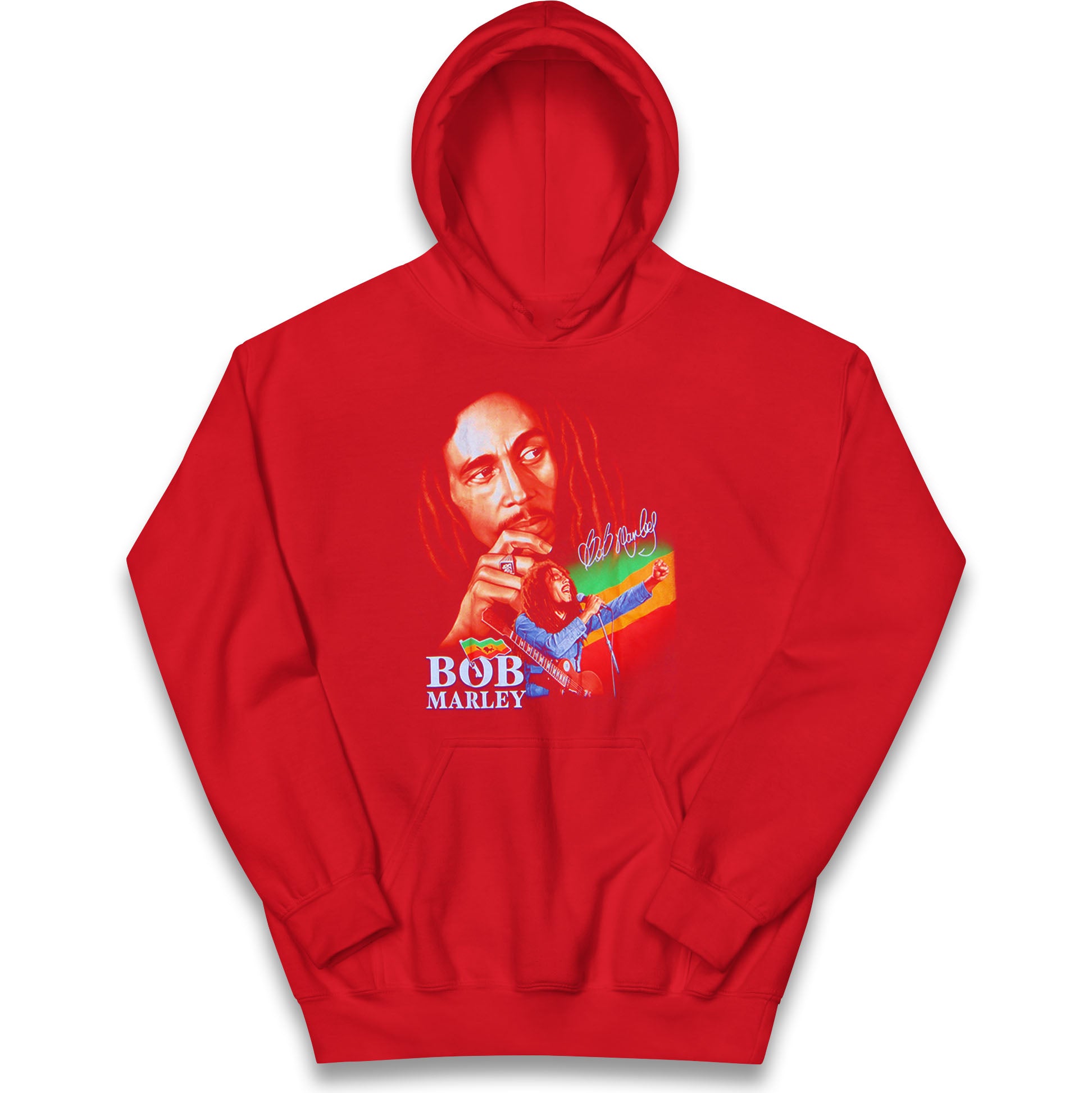 Bob Marley Iron Like A Lion Kids Hoodie