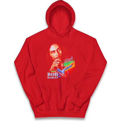 Bob Marley Iron Like A Lion Kids Hoodie