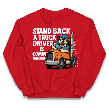 Truck Driver Kids Jumper 