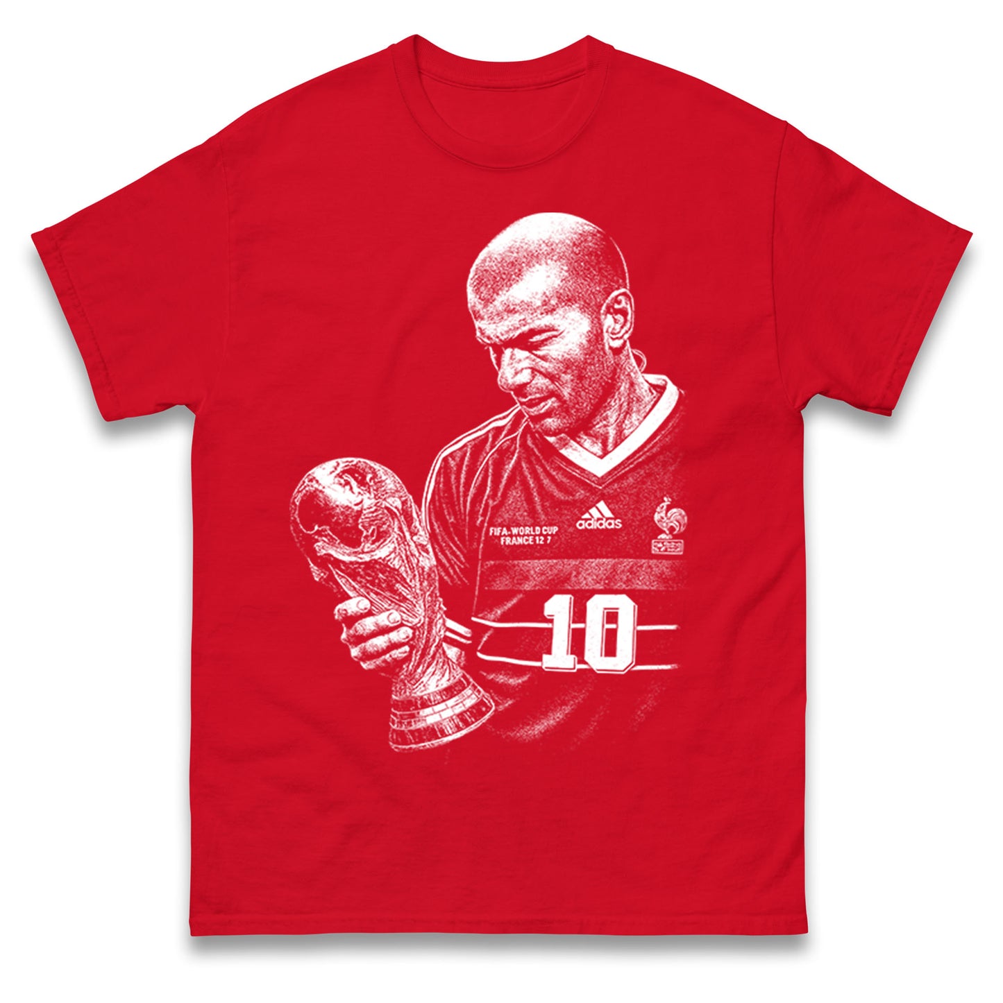 Zidane France Footballer T Shirt